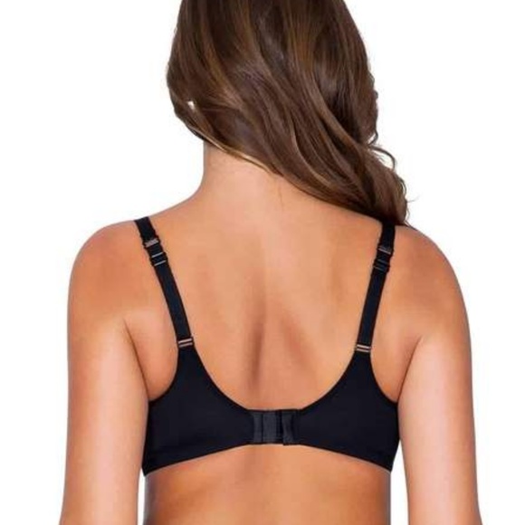 WENDY UNLINED WIRE BRA – BLACK – P5412 - Picture 2 of 2